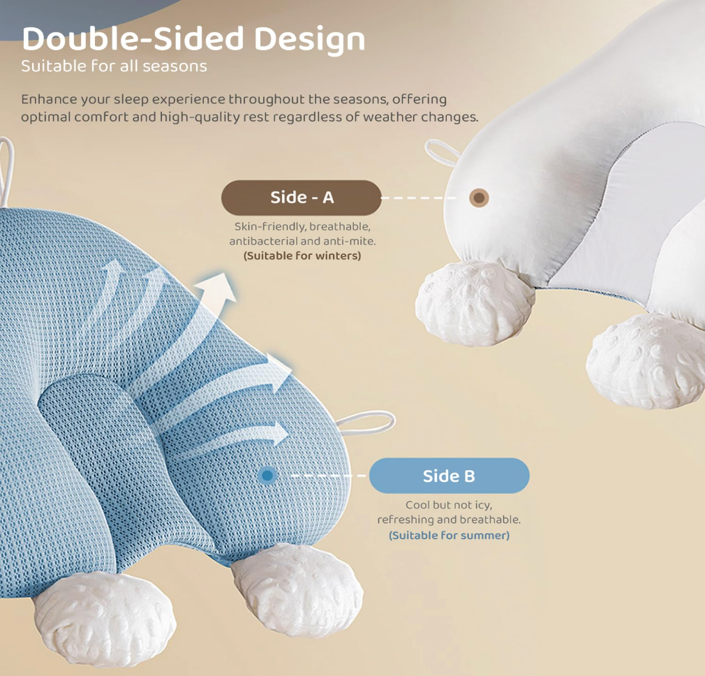 Baby Support & Head Shaping Pillow