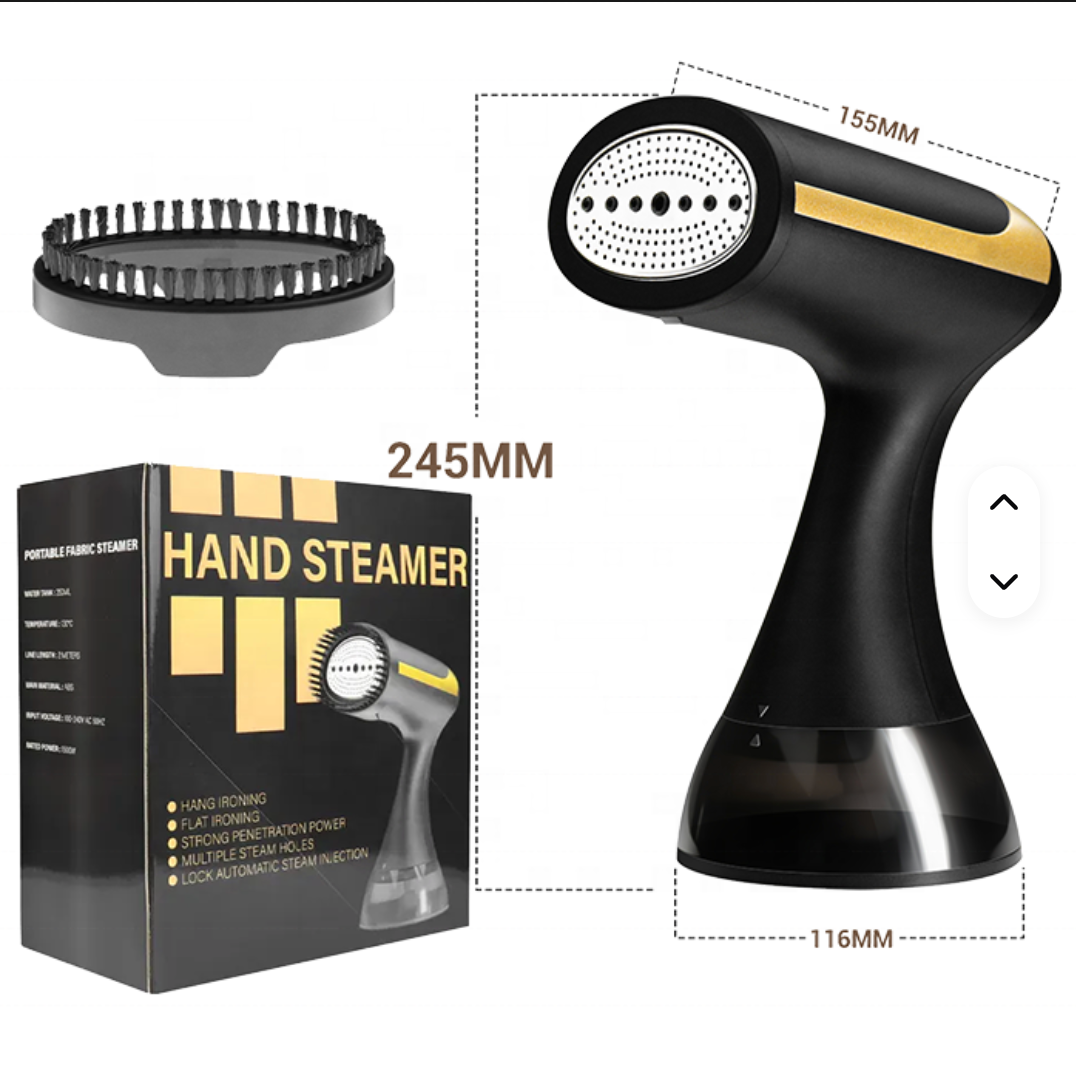 Quick Multi-Fabric Steamer for Fresh, Wrinkle-Free Outfits