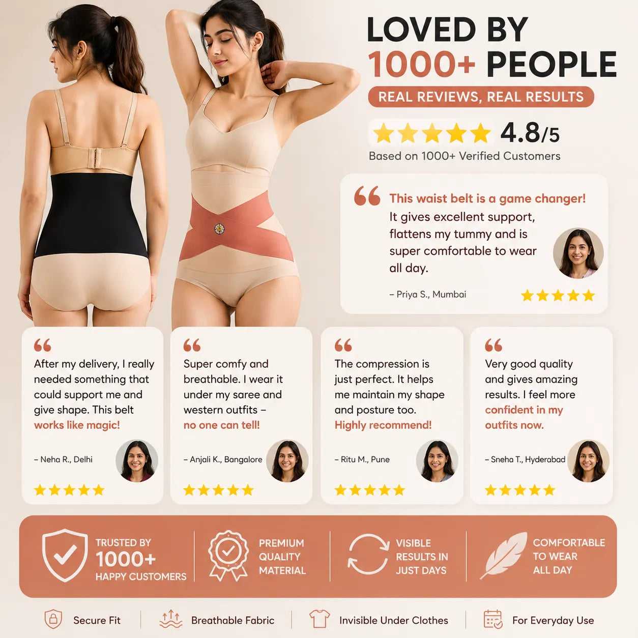Waist Trimmer Body Shaper