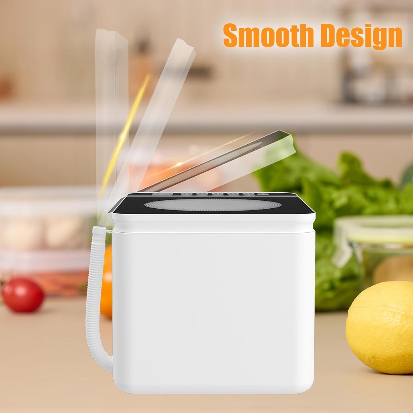 Smart Touch Ultrasonic Ozone Fruit & Vegetable Cleaner