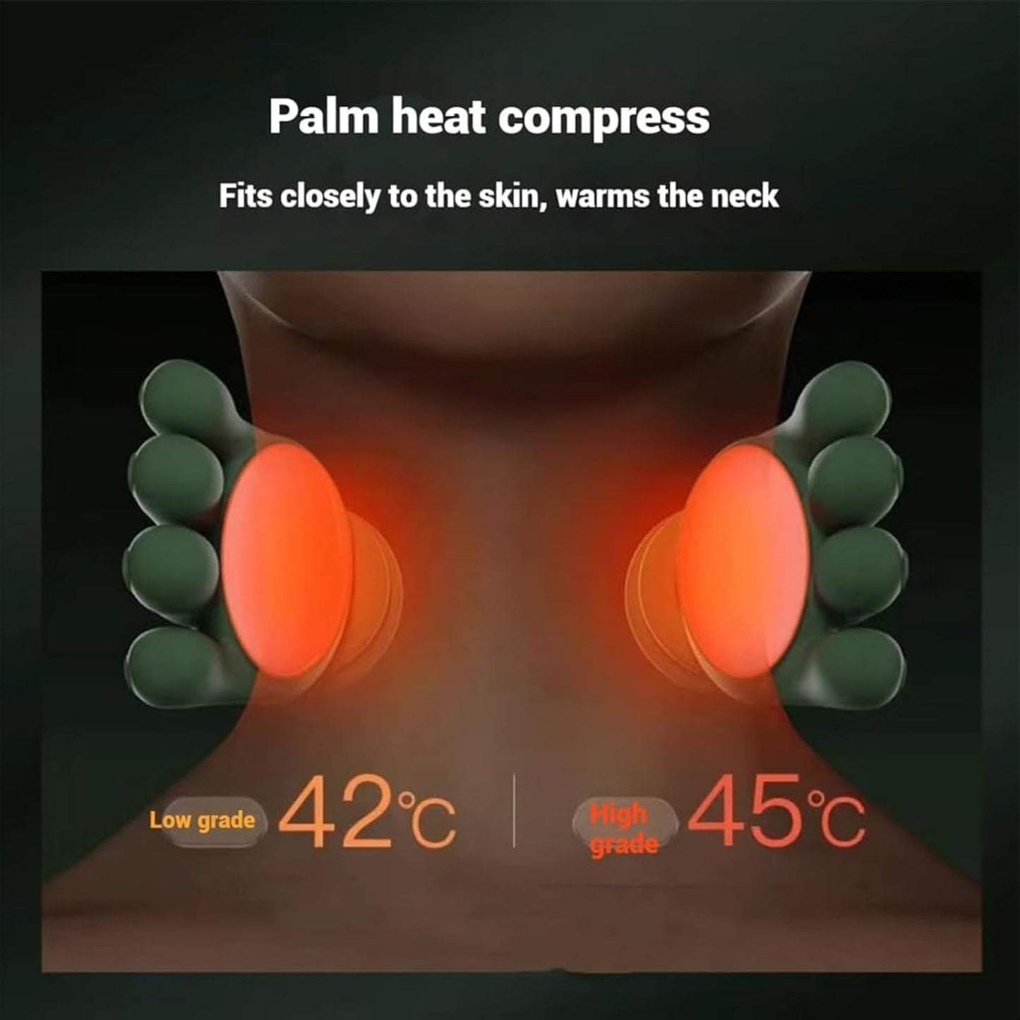 Deep Tissue Back and Neck Heat Massager