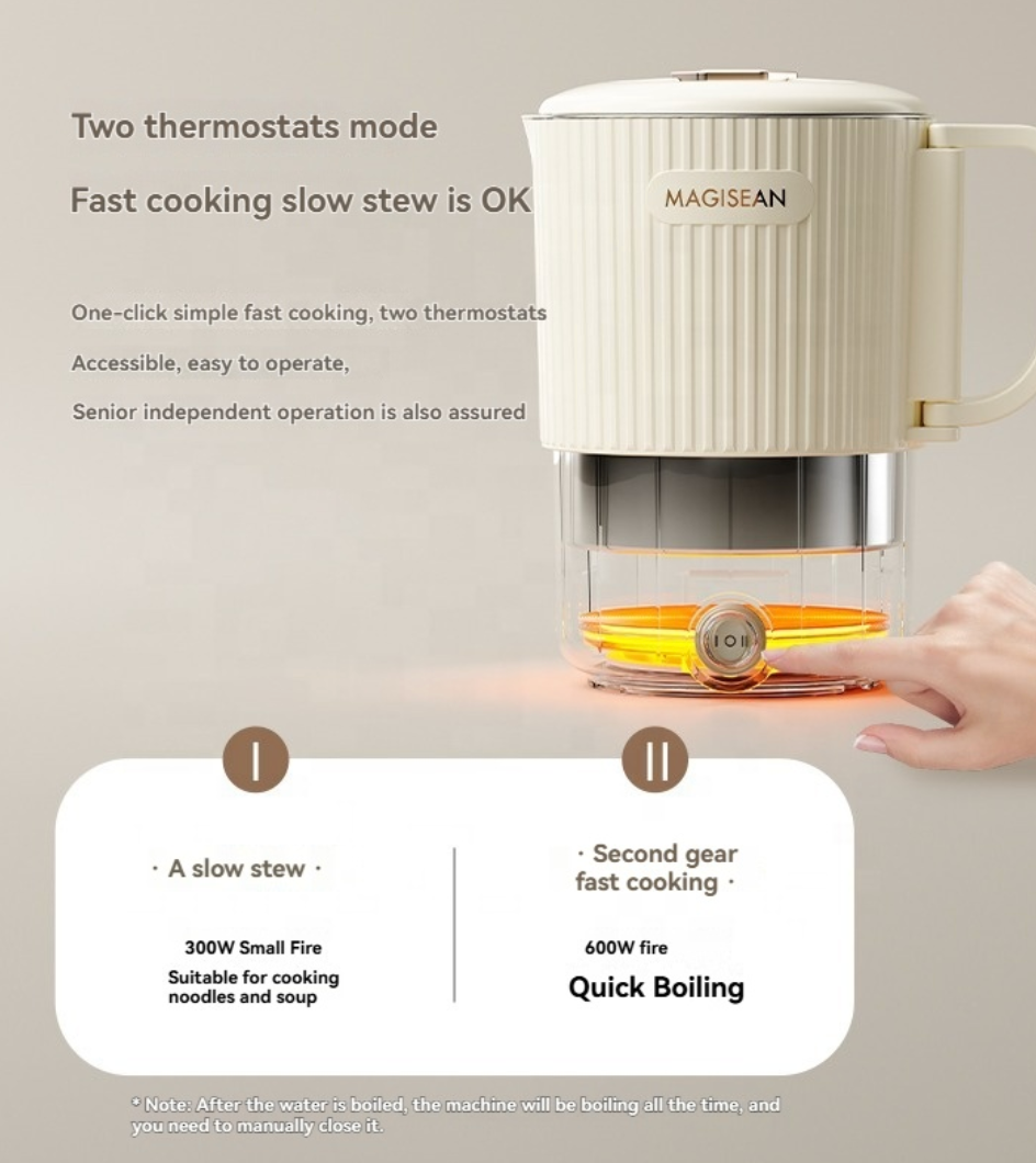 Fold-N-Boil Ultra-Compact Portable Folding Electric Kettle