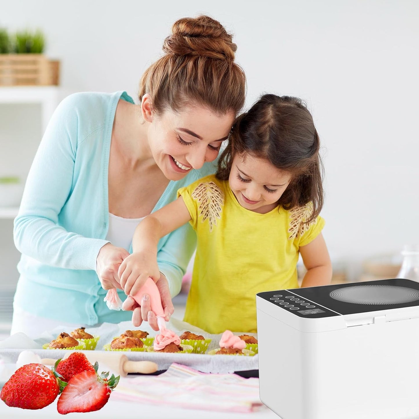 Smart Touch Ultrasonic Ozone Fruit & Vegetable Cleaner