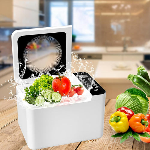 Smart Touch Ultrasonic Ozone Fruit & Vegetable Cleaner