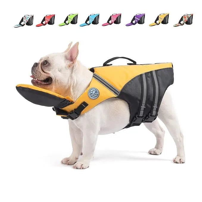 3-In-1 Dog Life Safety Jacket for Swimming Boating