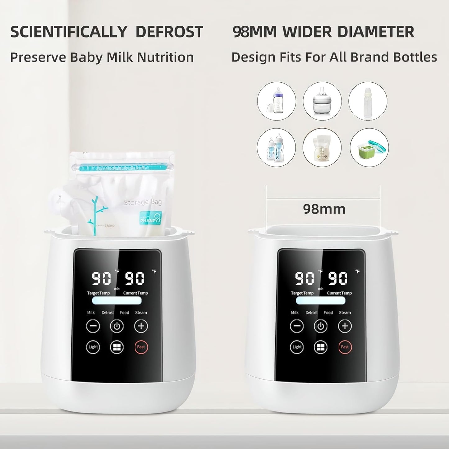 5 in 1 Baby Bottle Warmer