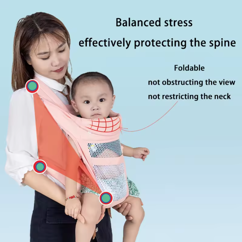 Baby Carrier With Mesh Pockets