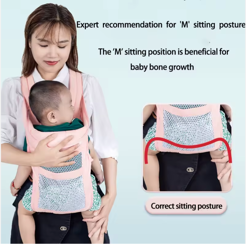 Baby Carrier With Mesh Pockets