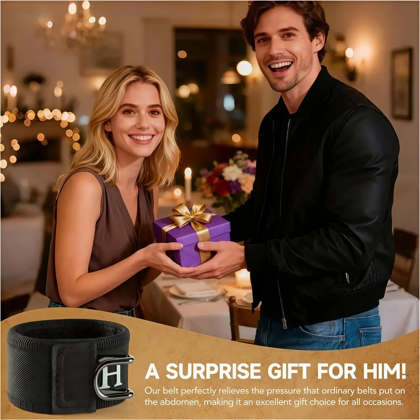 Premium Comfortable Buckleless Belt