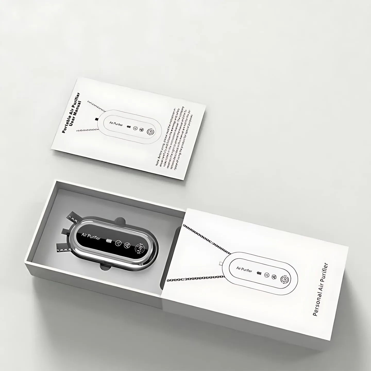 Smart Air Purifier Necklace Device