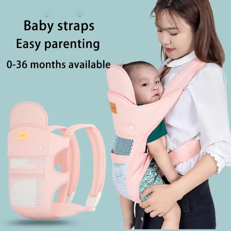 Baby Carrier With Mesh Pockets