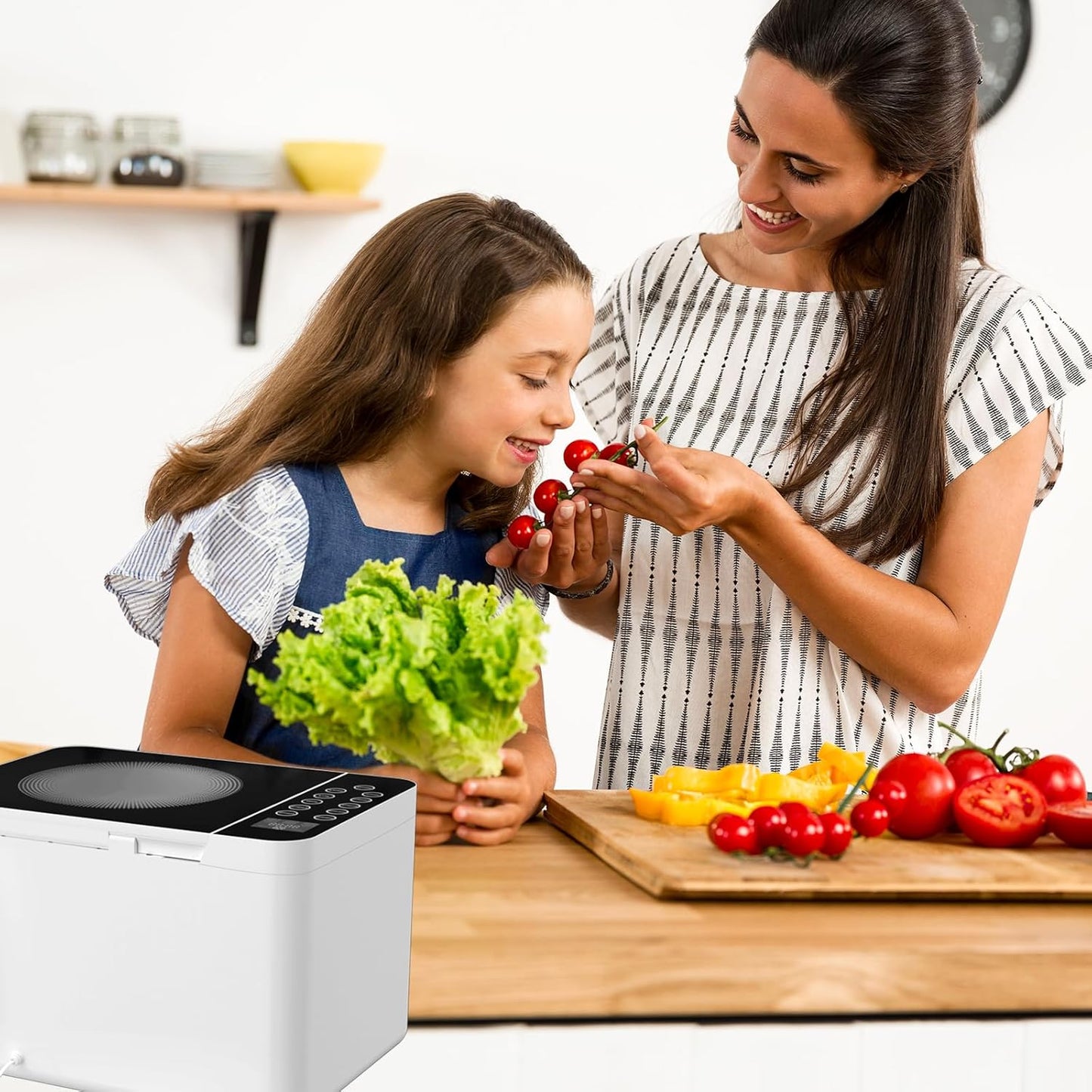 Smart Touch Ultrasonic Ozone Fruit & Vegetable Cleaner