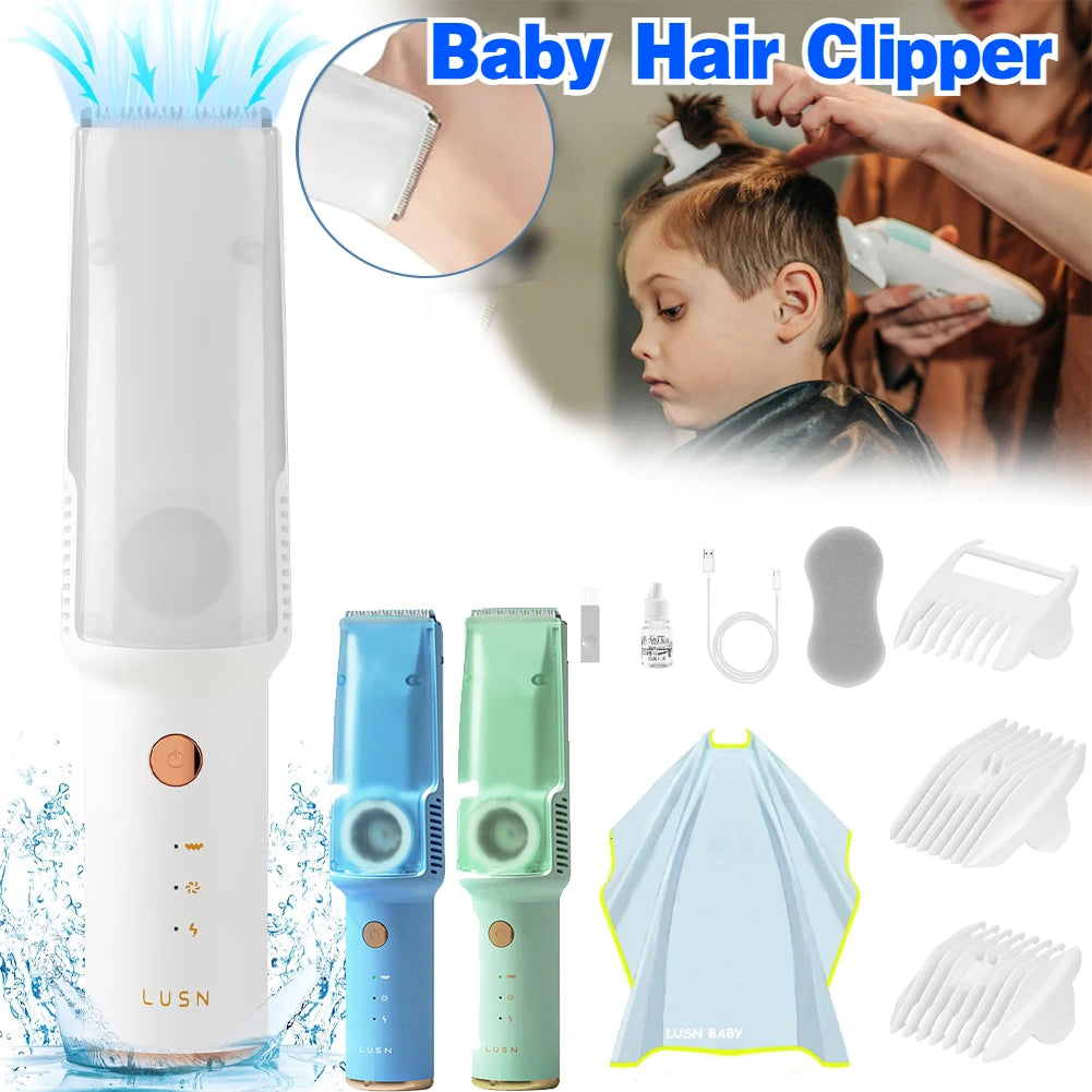 Baby Hair Clipper With Vacuum