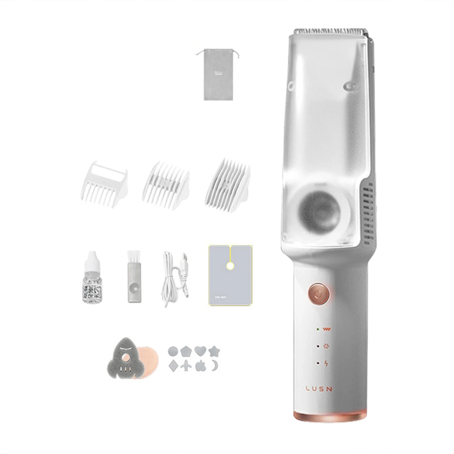 Baby Hair Clipper With Vacuum