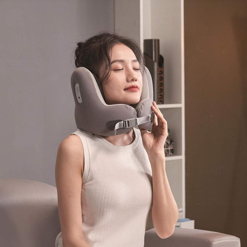 Smart Travel Neck Pillow with Bluetooth Music