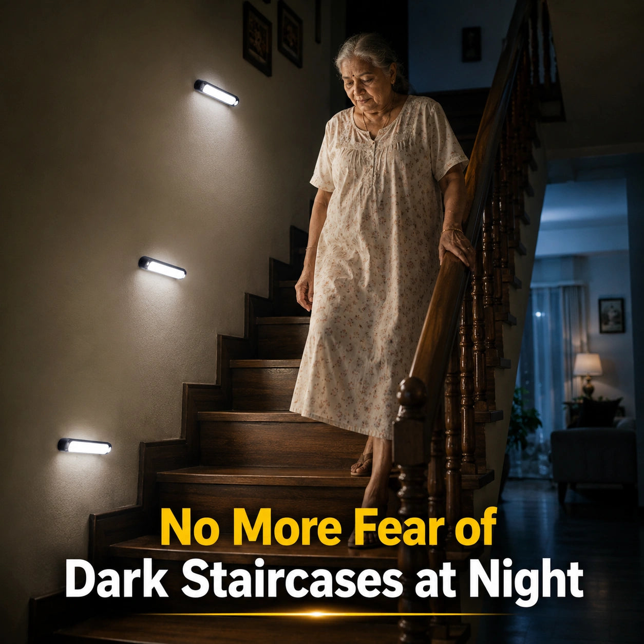 Wireless LED Motion Sensor Light