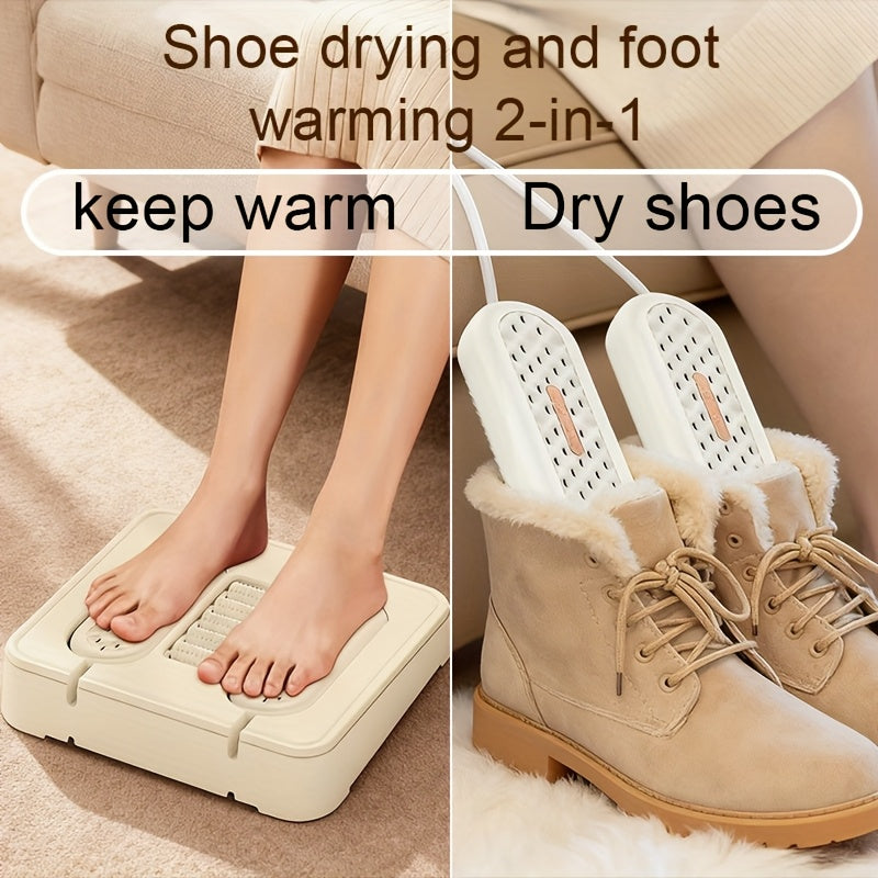 2-In-1 Intelligent Foot Warmer & Shoe Dryer