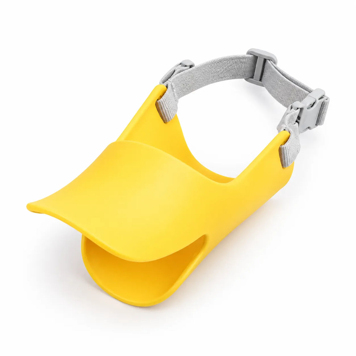 Waterproof Durable Duckbill Dog Muzzle Adjustable Silicone Breathable Anti-Bite Anti-Bark Pet Safety Mouth Cover Guard