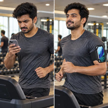 360° Rotatable Armband Phone Holder with Card Pockets for Running, Hiking, Biking & Any Sports