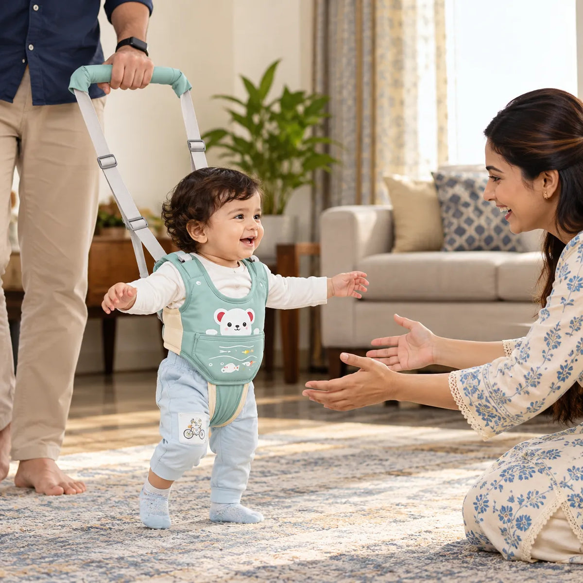 Baby Walking Harness  Infant Toddler Learning Walker for 9-24 Months