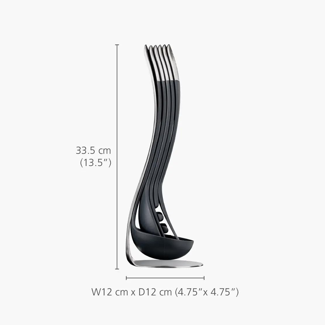 Magnetic Stainless Steel Cooking Utensil Set