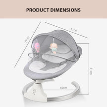 Bluetooth Electric Baby Swing Chair