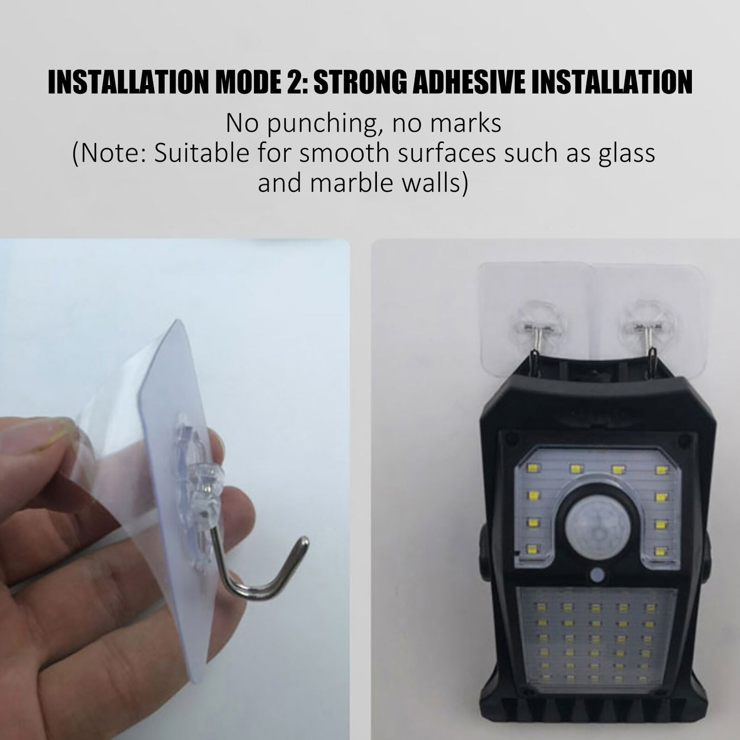 Solar Outdoor Clip Motion Sensor Light