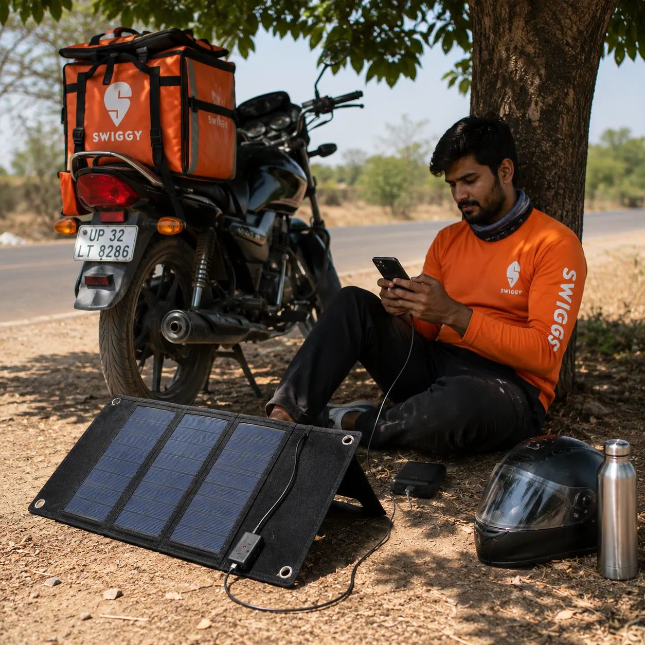 Foldable Mini Portable Solar Charger