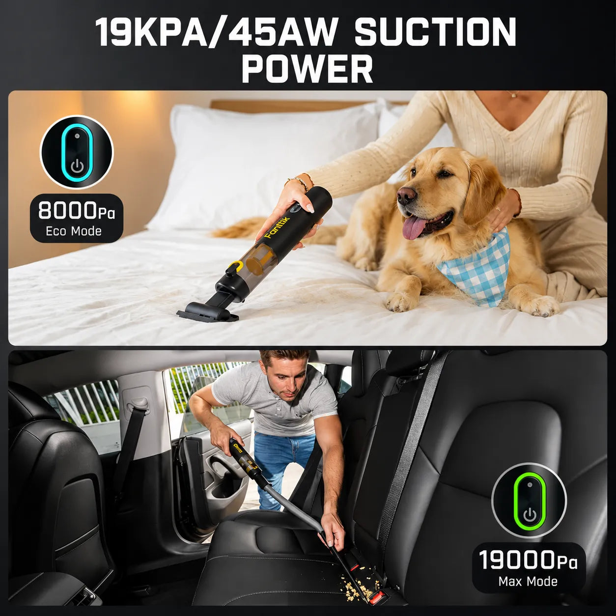 4-in-1 Cordless Vacuum Cleaner With Tire Pump