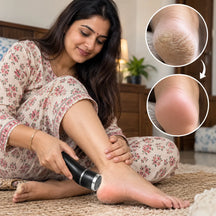 Electric Waterproof Pedicure Kit Rechargeable Calloused Feet Remover Tool with LCD Display for Efficient Exfoliation of Dead Skin on Feet