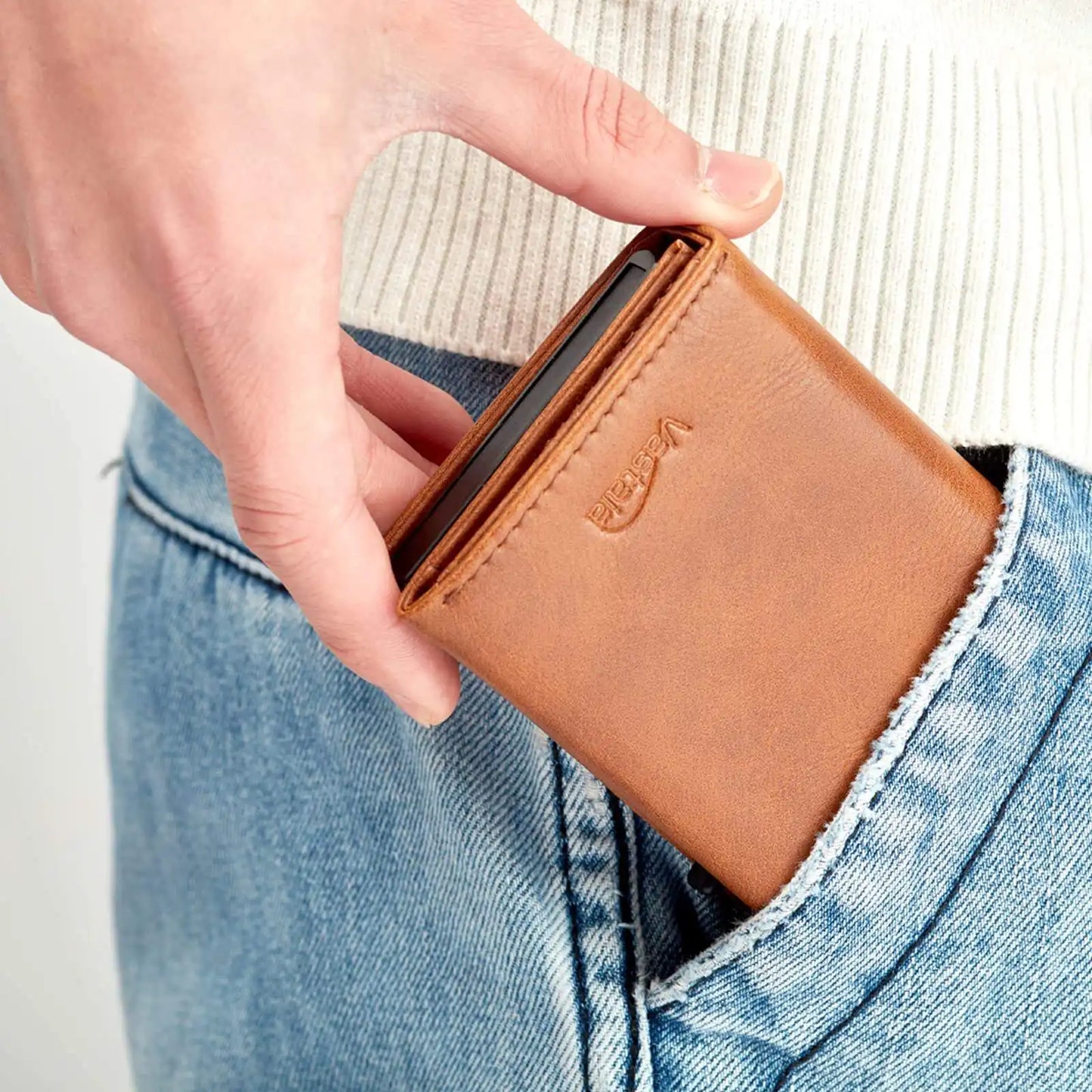 RFID Protection Slim Wallet – Keep Your Cards Safe & Organized