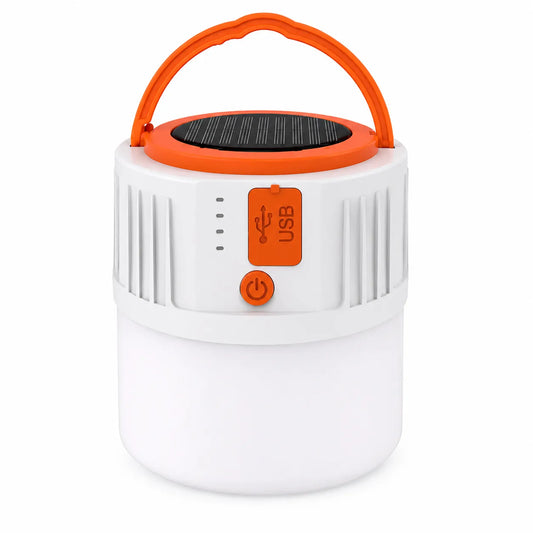Solar Emergency Light Waterproof LED With USB for Travel, Tents, Indoor