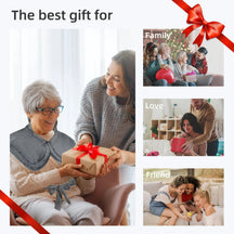 Wearable Electric Heating Pad for Neck, Shoulder & Full Back Pain Relief