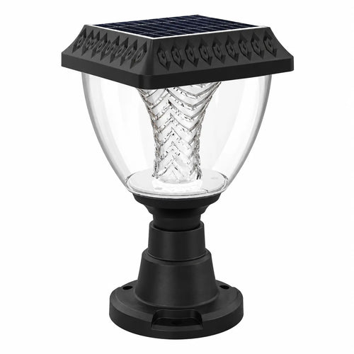 Solar Gate Light Wireless Decorative LED for Compound Wall Boundary, Patio, Landscape, Yard Uses, Multicolour