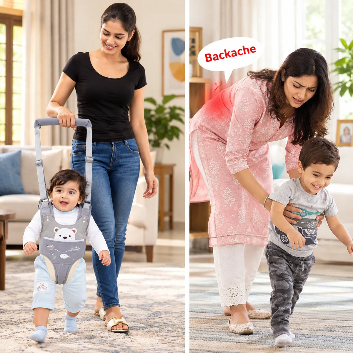 Baby Walking Harness  Infant Toddler Learning Walker for 9-24 Months