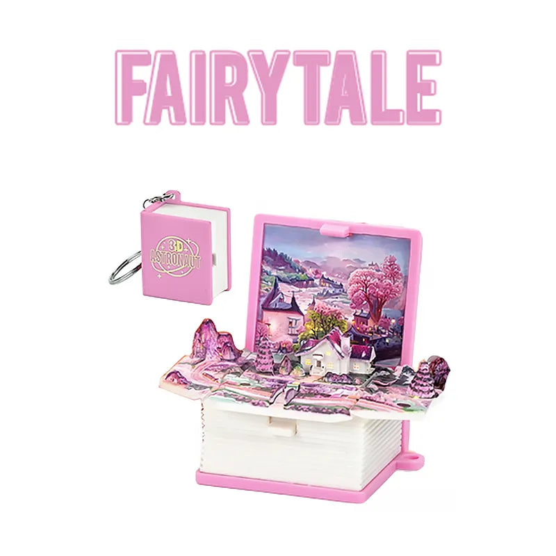 Mini 3D Pop-Up Keychain Toy
