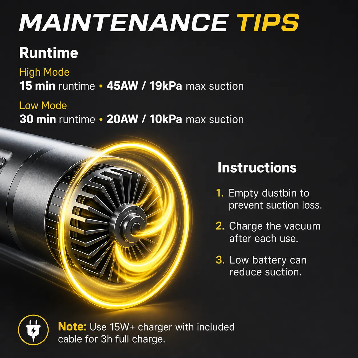 4-in-1 Cordless Vacuum Cleaner With Tire Pump