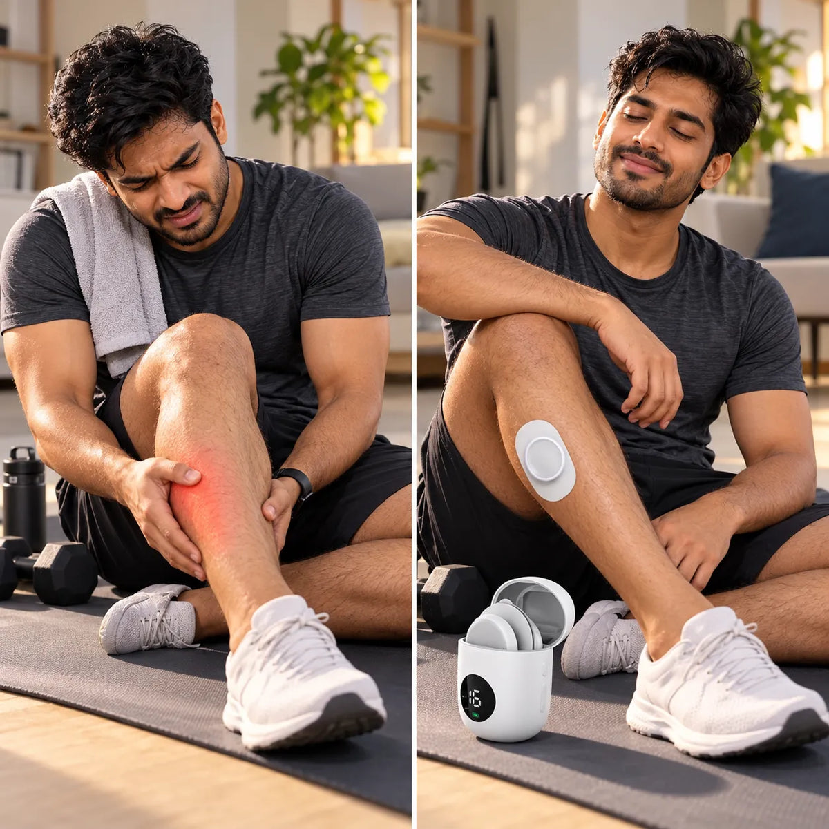 TENS Body Massager for Pain Relief - 6 Therapy Modes & 16 Intensity Levels With 7+ Days Battery Life, Back, Knee, shoulder & Sciatica Pain Nerve Stimulator For Pain Relief