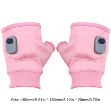 USB Heated Fingerless Gloves –“Smart Warmth for Smart Workers