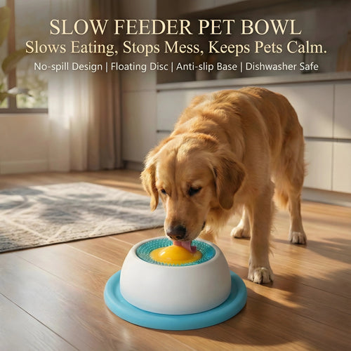 Slow Feeder Pet Bowl