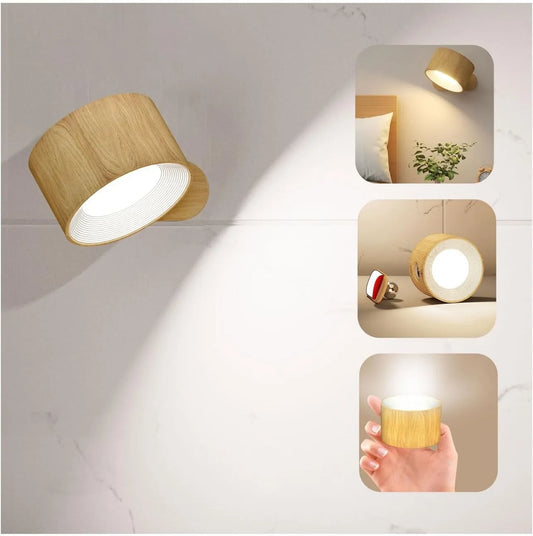 Rechargeable 360° Magnetic Wall Light