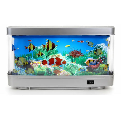 Moving Fish LED Aquarium Lamp for Calm & Relaxation