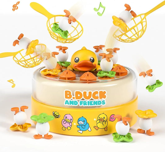 Hand-Eye Coordination & Reflex Training Kids Electric Duck Eggs Catcher Game
