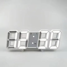 Smart 3D LED Alarm Clock with Time, Date, and Temperature