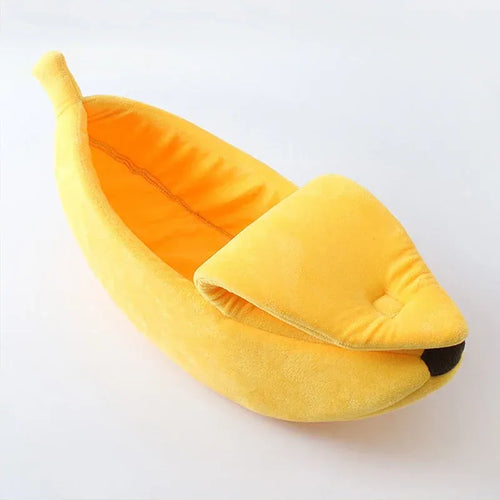 Anxiety Relief Cozy Banana Bed for pets