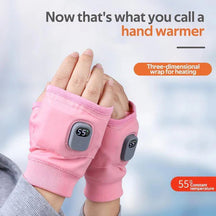 USB Heated Fingerless Gloves –“Smart Warmth for Smart Workers