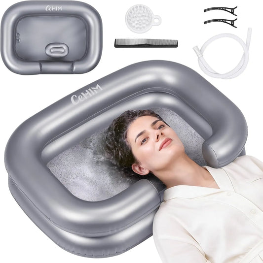 Portable Inflatable Hair Wash Basin – Easy & Mess-Free