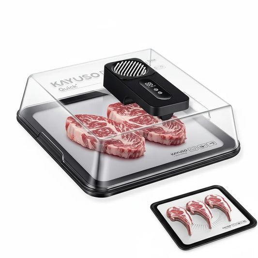 Quick Defrost Meat Tray with Lid