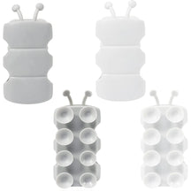 No-Drill Silicone Shower Head Holder With Flexible Grip (Pack of 4)