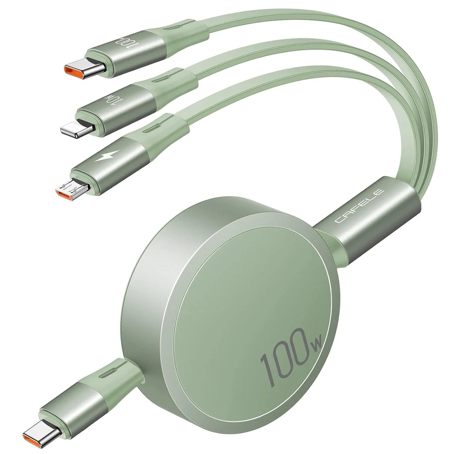 3-in-1 100W Super Fast Charging Power Cable